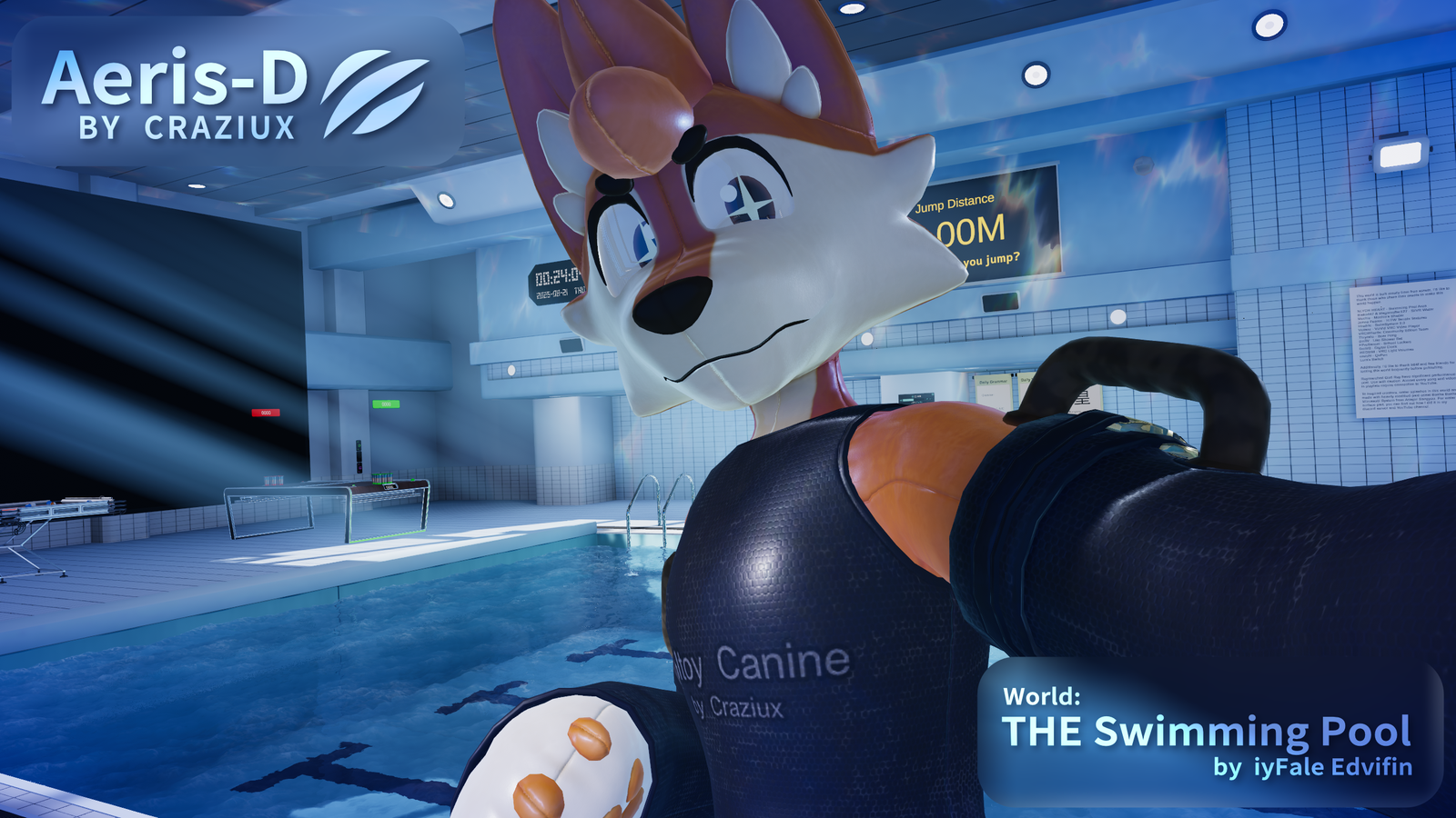 Aeris-D Pooltoy VRChat Avatar Base