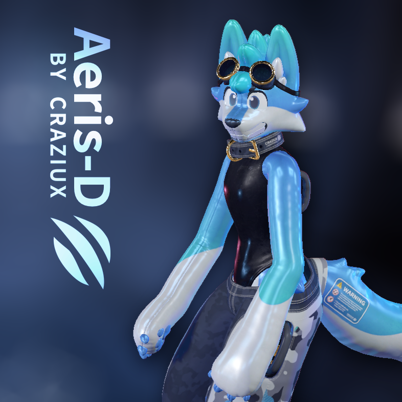 Aeris-D Pooltoy ​​  VRChat Avatar Base