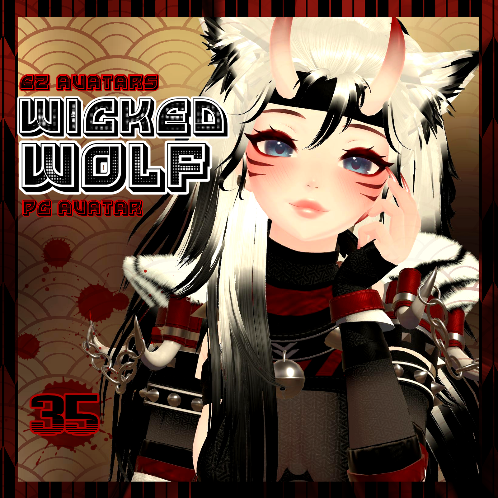 Wicked Wolf - PC Avatar - Personal License Only