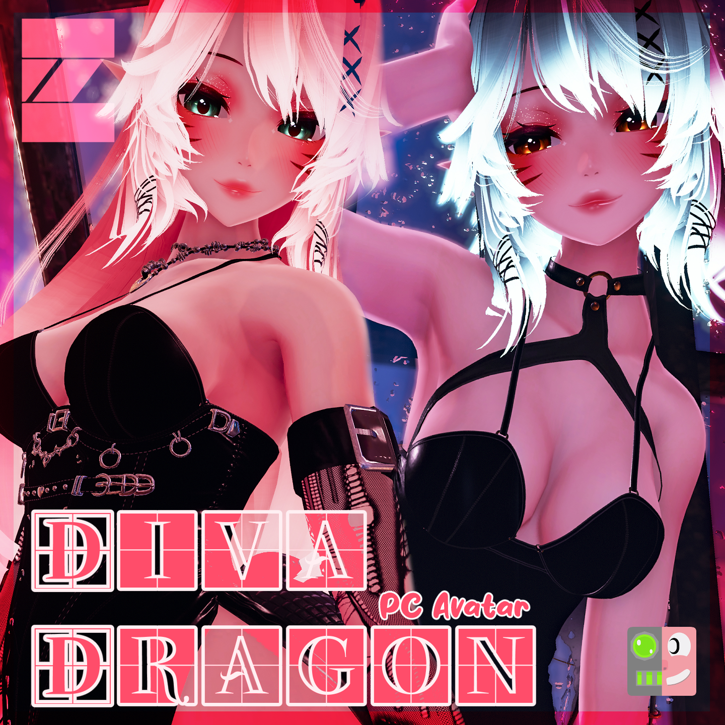 Diva Dragon - Face Tracking - PC Avatar - Personal License Only