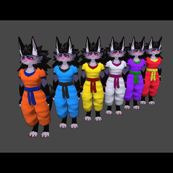 Anthro Martial Arts Outfit – VRChat (NovaBeast)