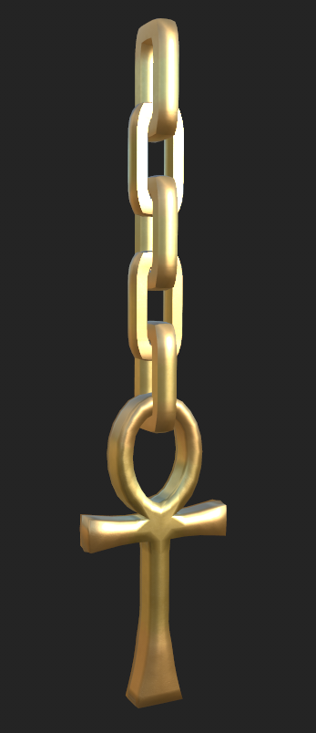 Ankh Earring
