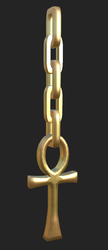 Ankh Earring