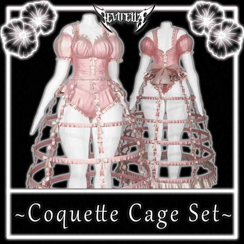 •Coquette Cage Set•