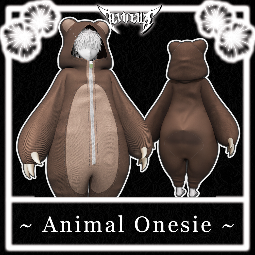 •Animal Onesie•