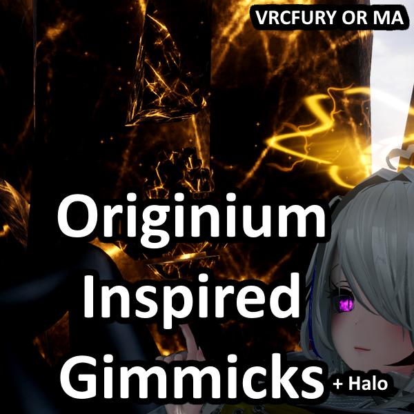 Originium Inspired Gimmicks (MA/VRCFURY)