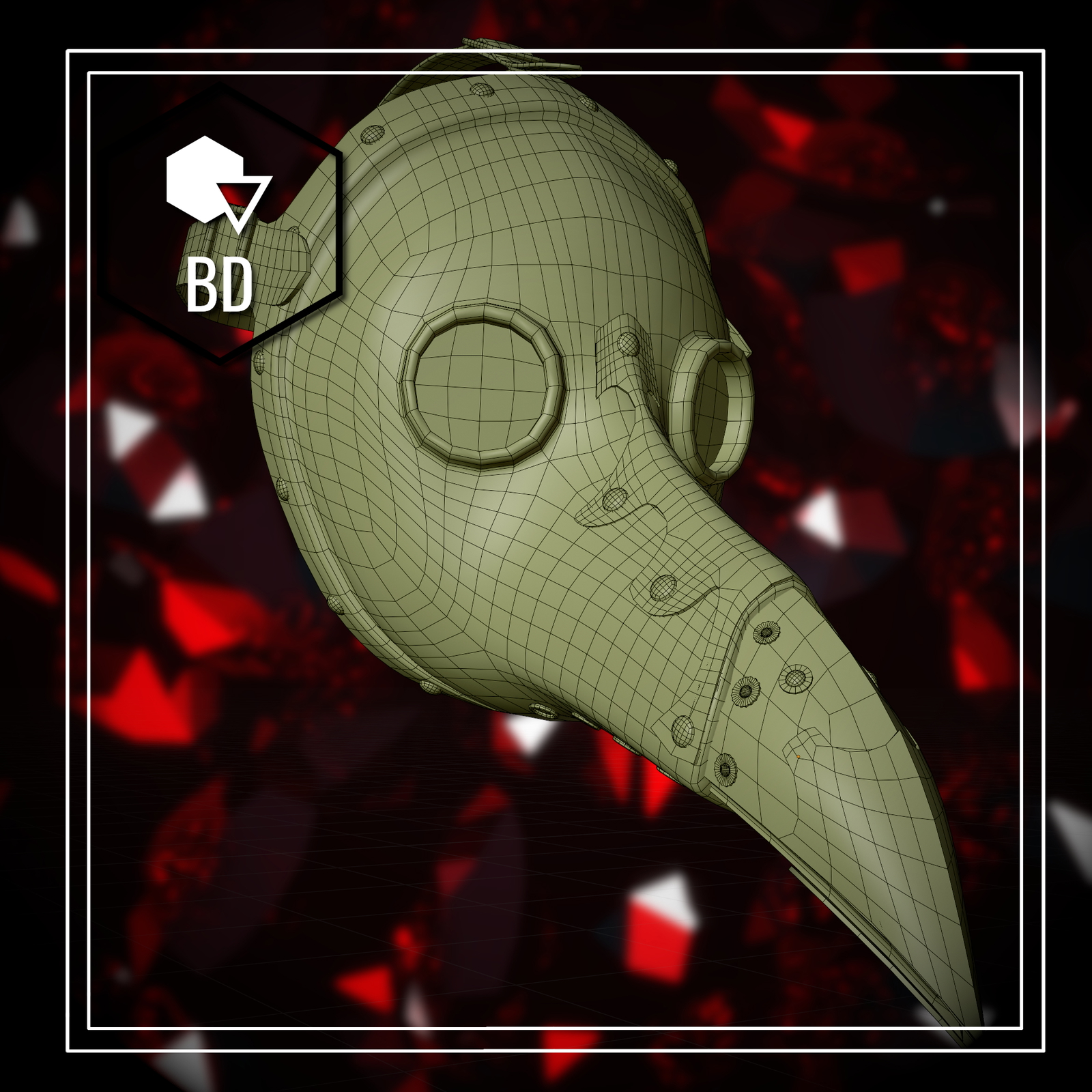 Plague doctor mask