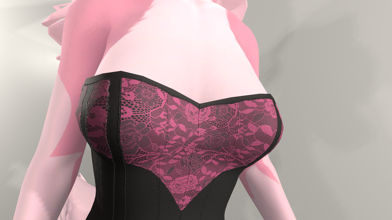 Lace Corset - Winterpaw FemCanine (Jinxxy)