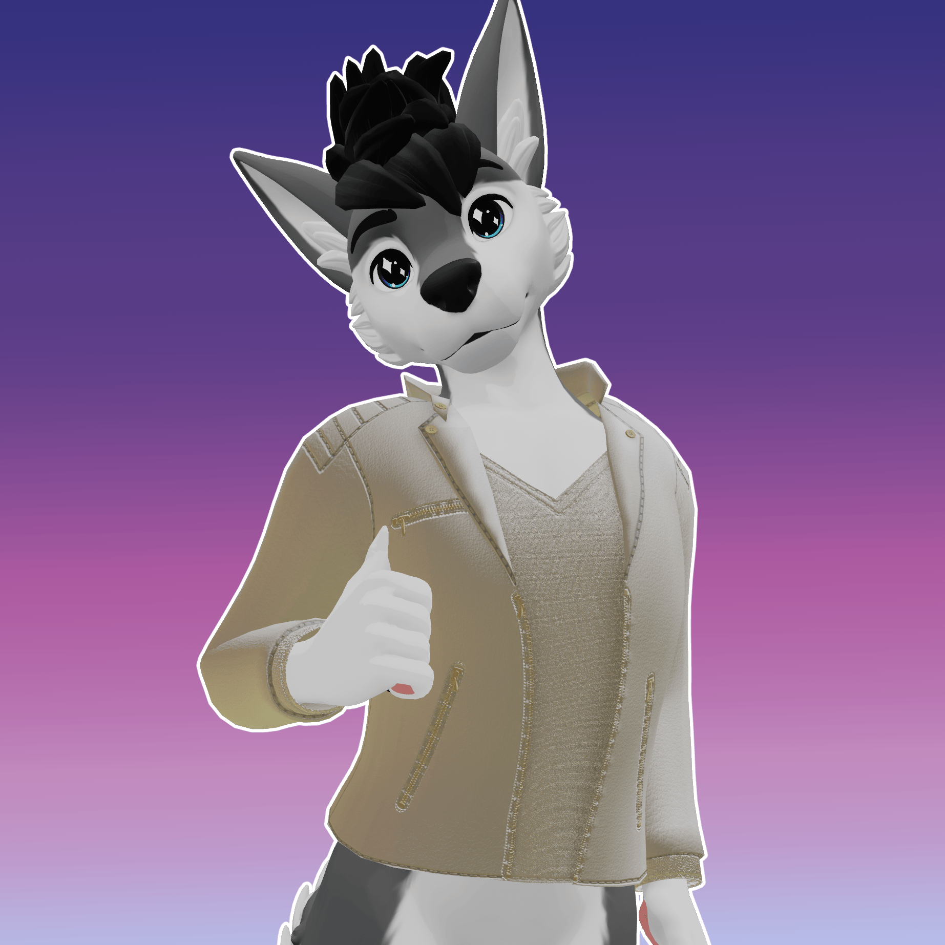 Leather Jacket - Winterpaw Masccanine 3.0