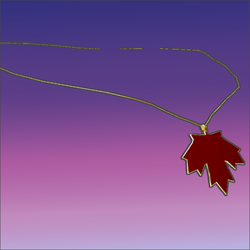 Maple Leaf Necklace (Jinxxy)
