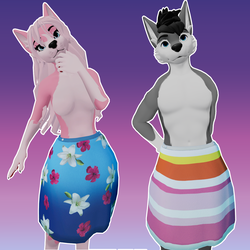 Towel Wrap -Winterpaw Canines (Jinxxy)