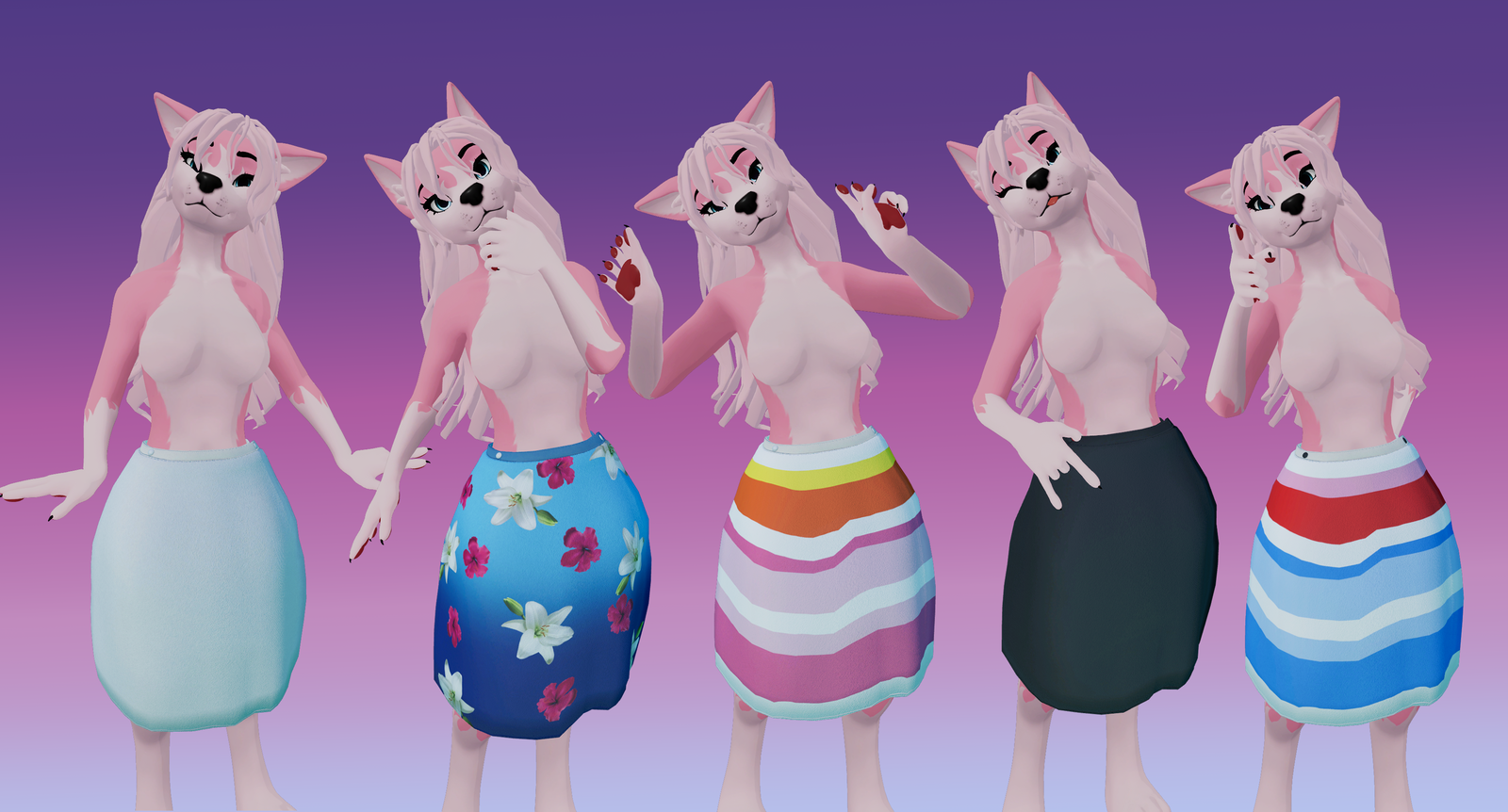 Towel Wrap -Winterpaw Canines (Jinxxy)