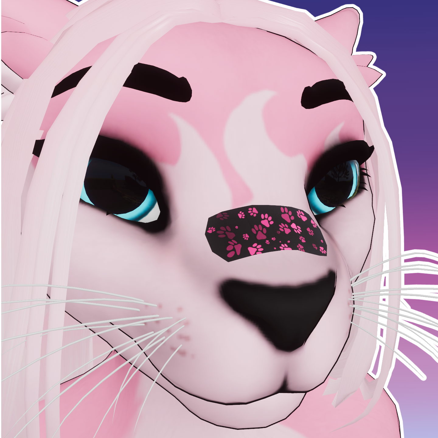 Nose Band-Aid - Winterpaw Feline (Jinxxy)