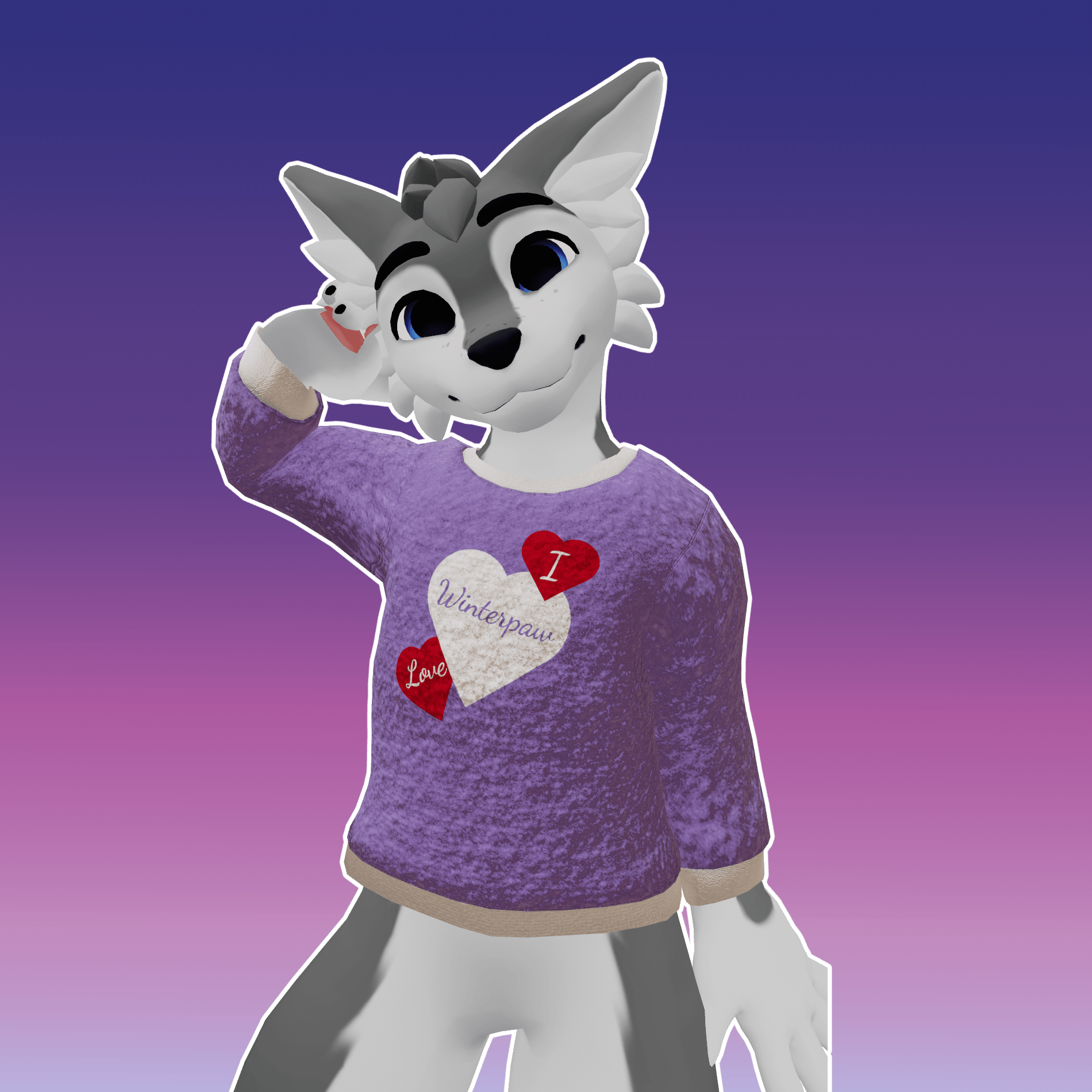 Valentines Jumper - Winterpaw Avatars