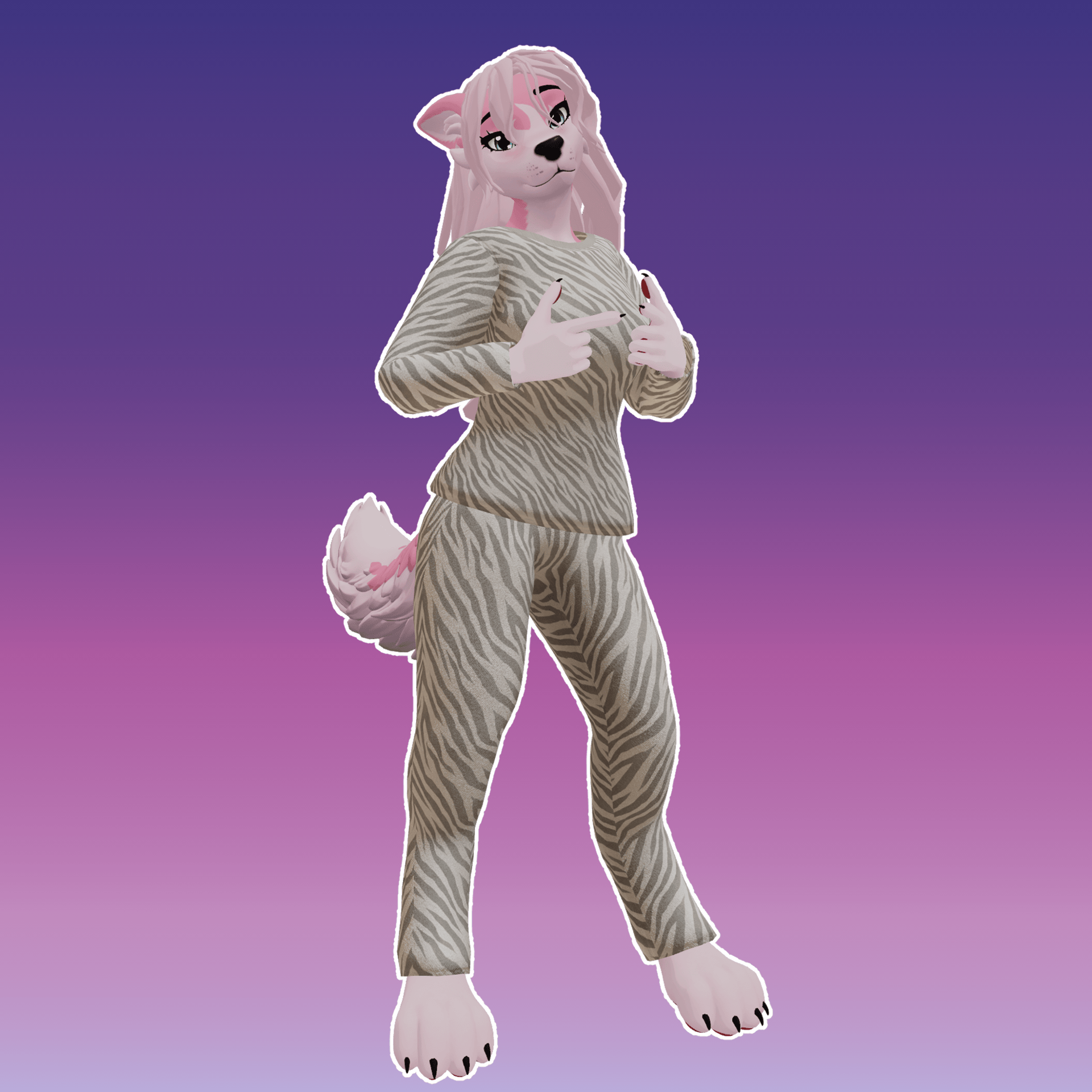 Cozy Pajamas -Winterpaw Femcanine