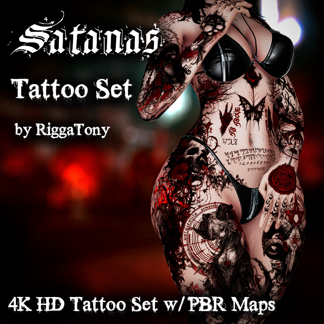 Satanas Tattoo Set