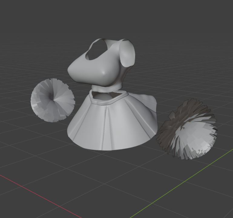Cheerleader Outfit for Kroxigor VRChat Model