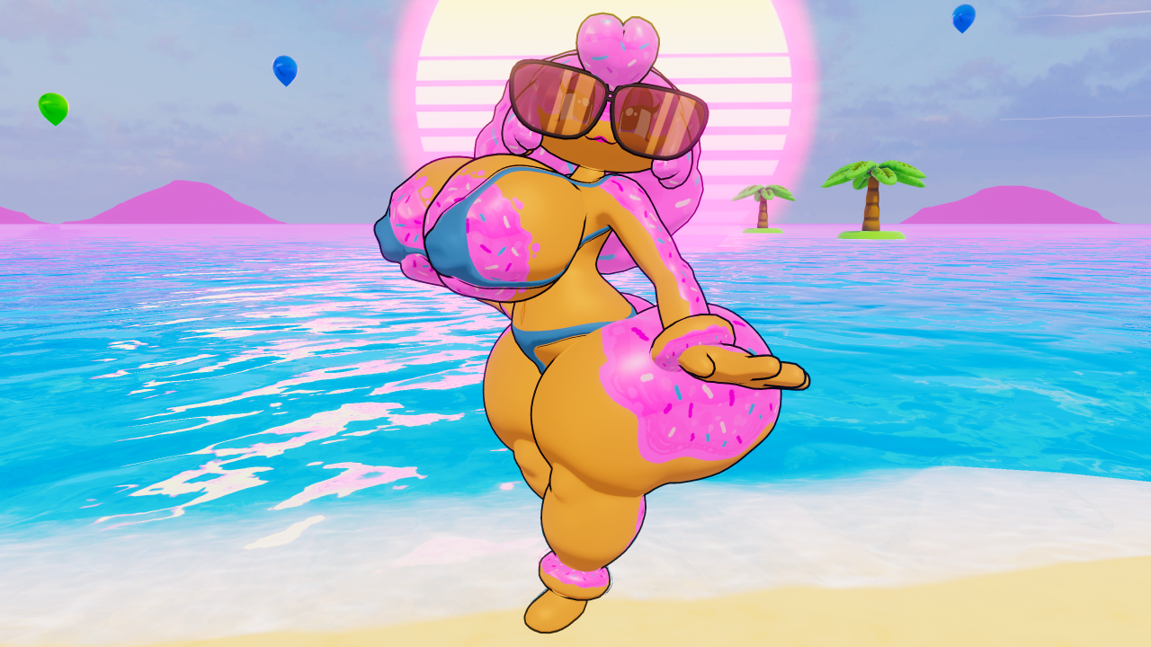 Ms. Sprinkles VRChat Avatar (PC + Quest)