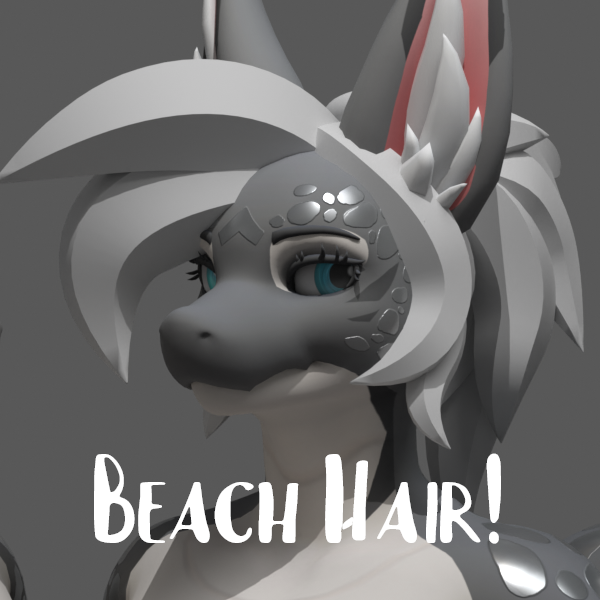 : ̗̀➛ [ Asset ] Beach Ponytail