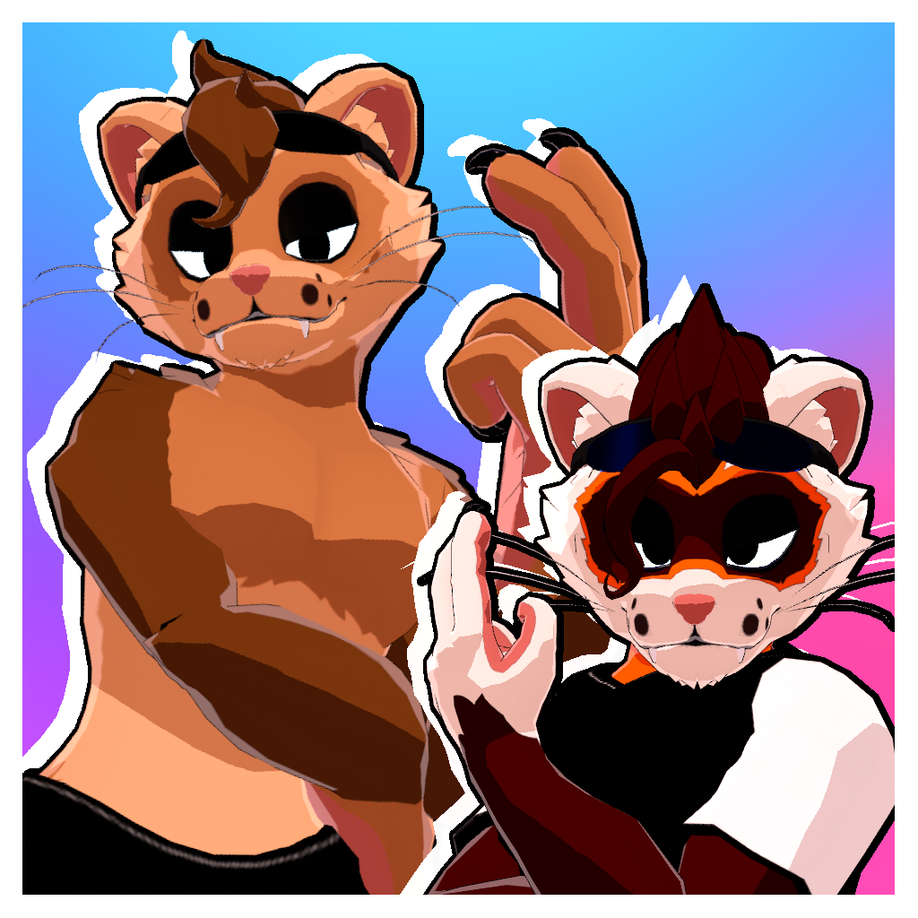 The Cherry Ferrets | VRChat Avatar