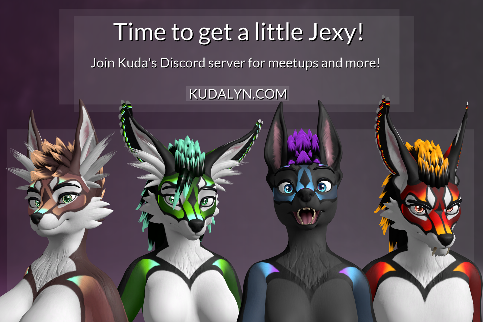 Kuda's Jex - Model and VRC Avatar pack (CozyCon 2025 Sale!)
