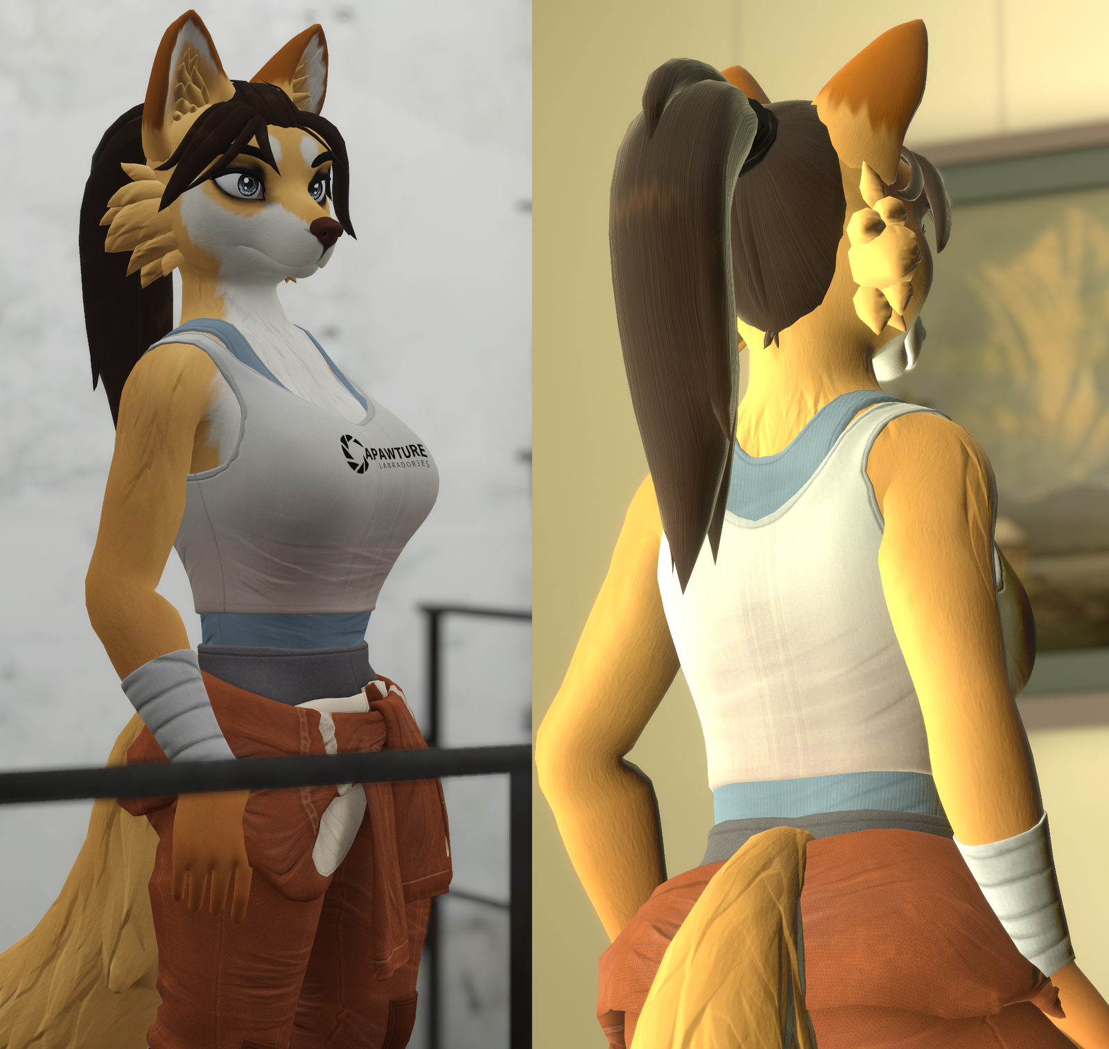 Texture Pack - Chell Canine