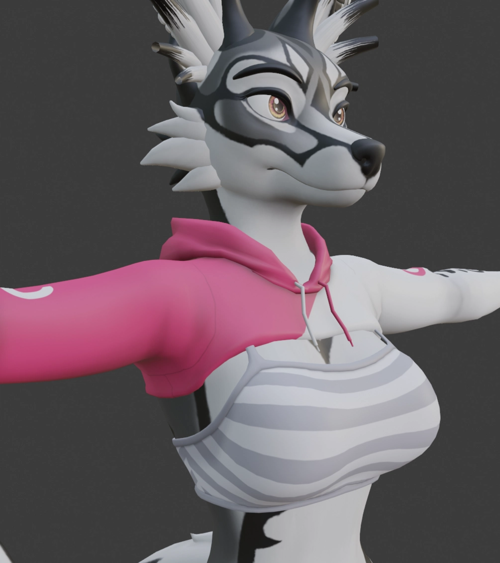Kuda's Clothes - Striped Top and Bottoms