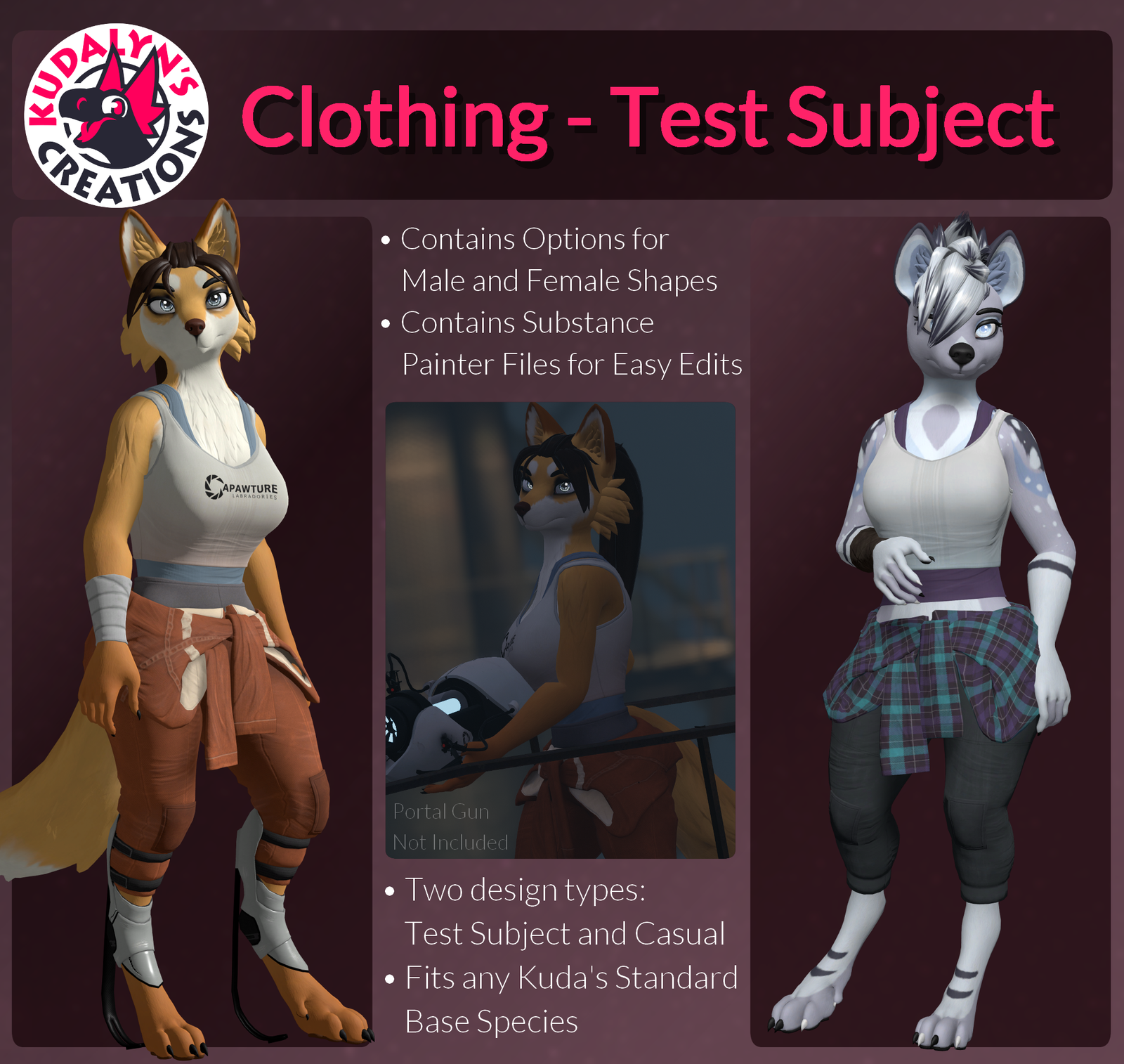 Kuda's Clothes - Test Subject