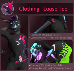Kuda's Clothes - Loose Tee
