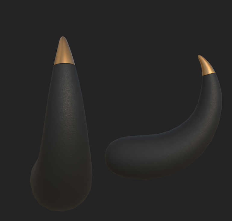 Simple Medium Horns