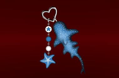 Shark Keychain