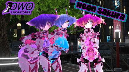 Neon Sakura