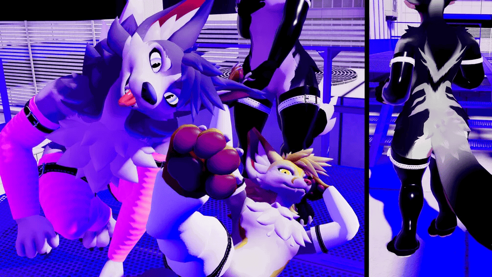 Strapped Stockings for Vulper and Meowper