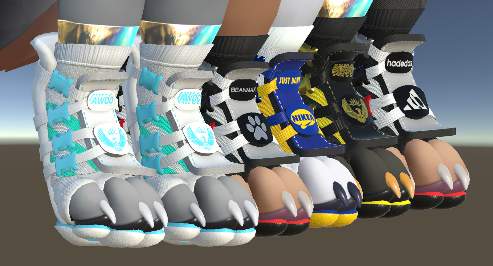 BeanMax Shoes for Vulper and Meowper