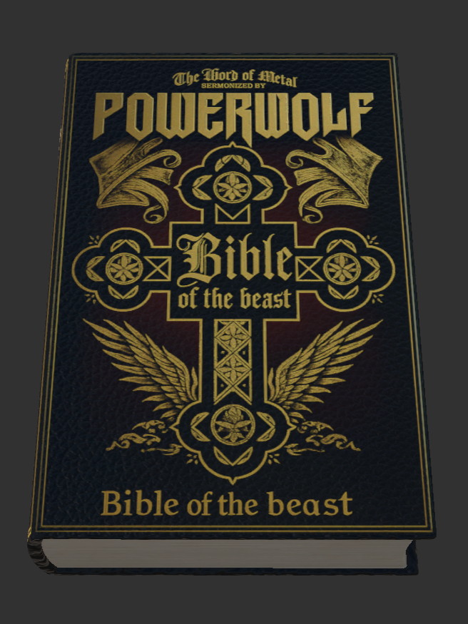 "Bible Of The Beast" Book Prop