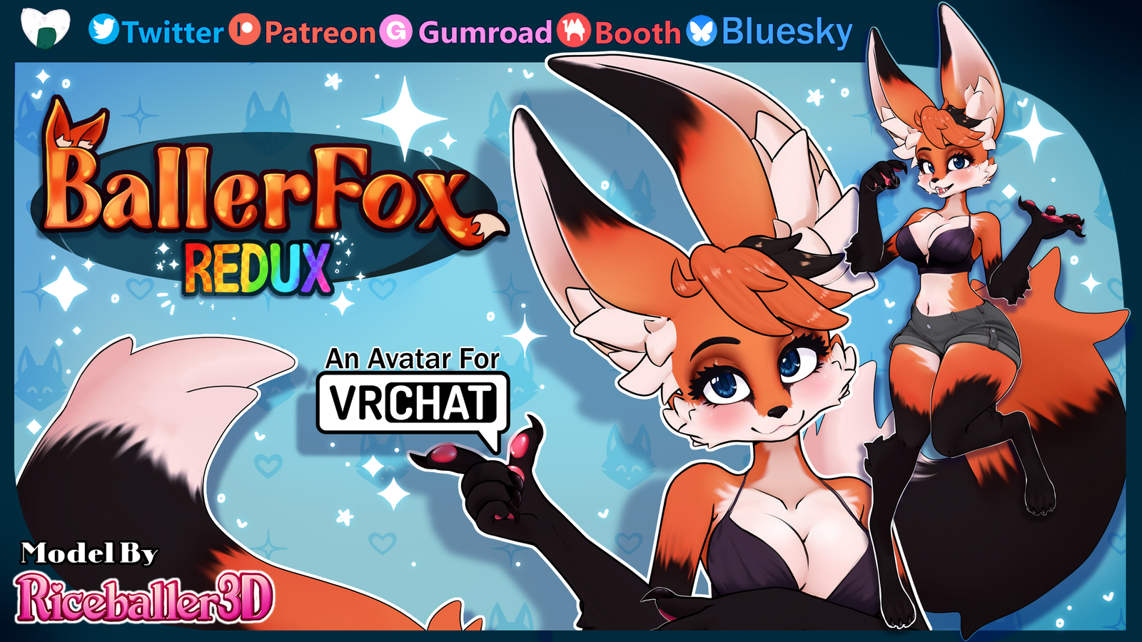 [VRChat] Baller Fox Redux