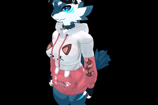 Kitty Kawaii Hoodie for Novabeast