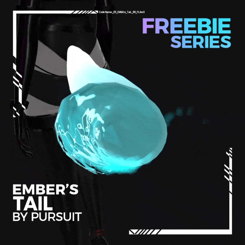 Ember's Tail with VFX [Cyan Mist Alternate Package] (Free*)