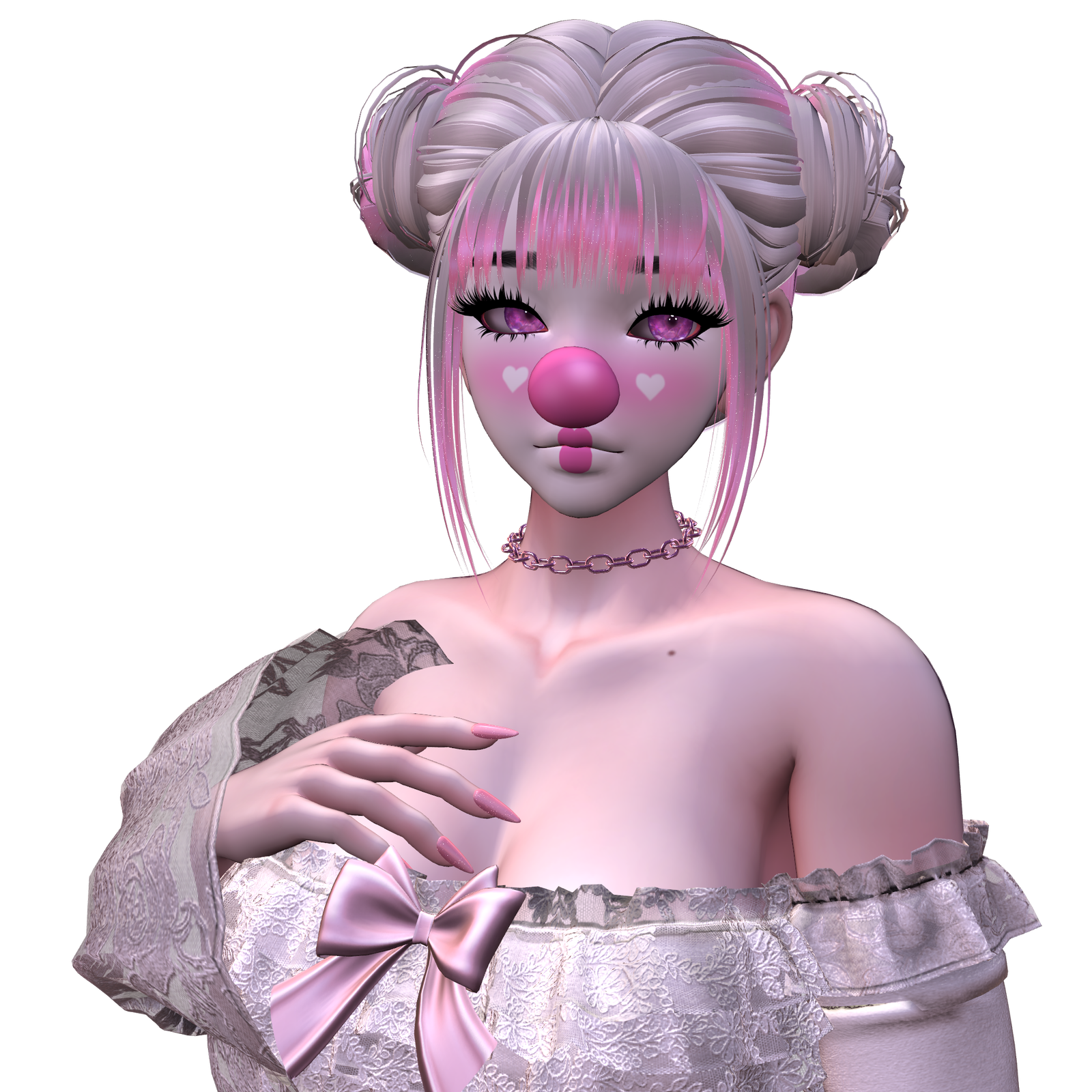 Heart Clown Makeup and ReNose!