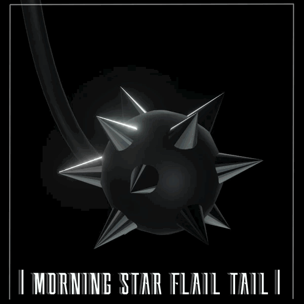 Morning Star Flail Tail | 3D Asset