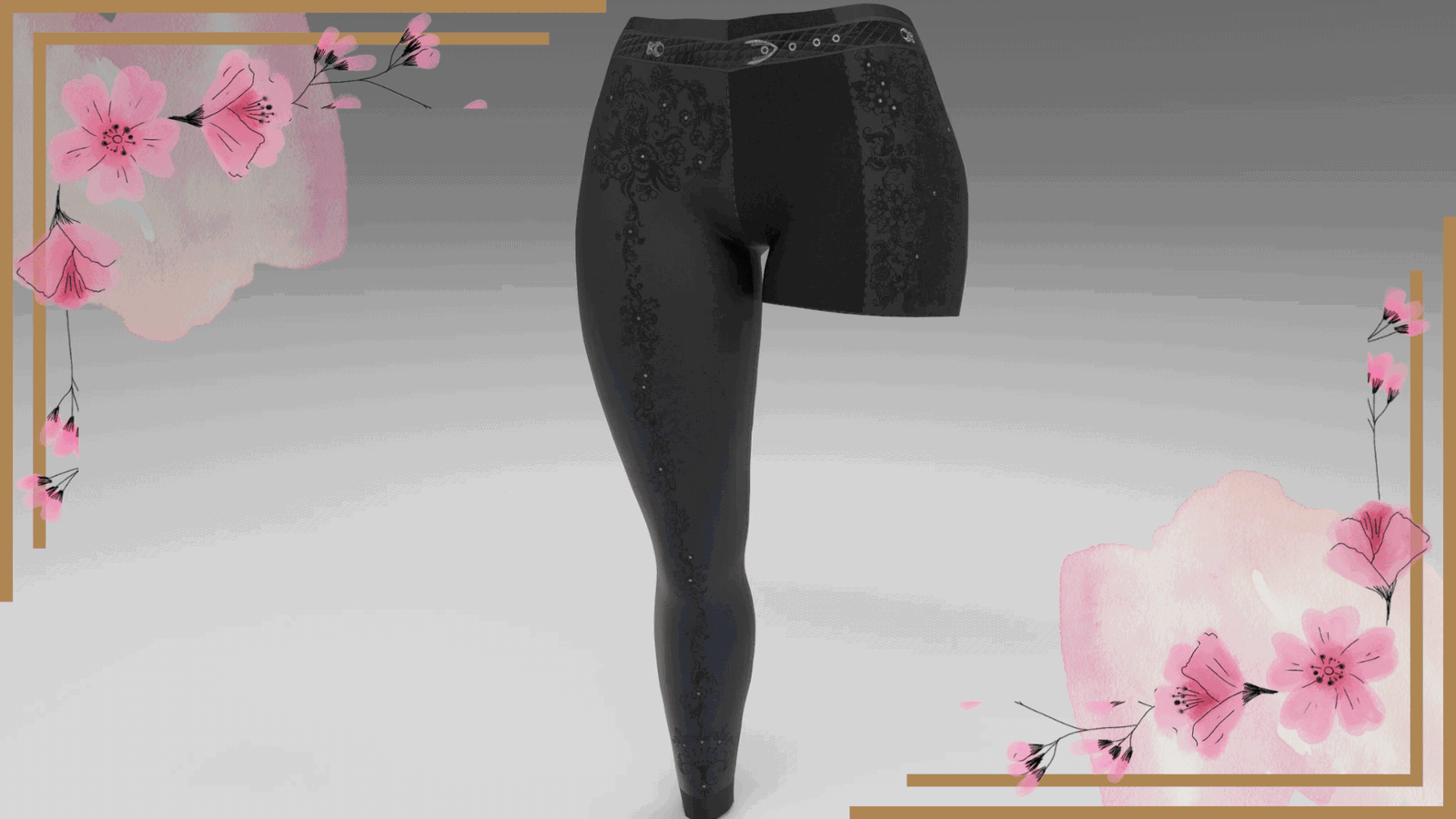 Asymmetrical Pants