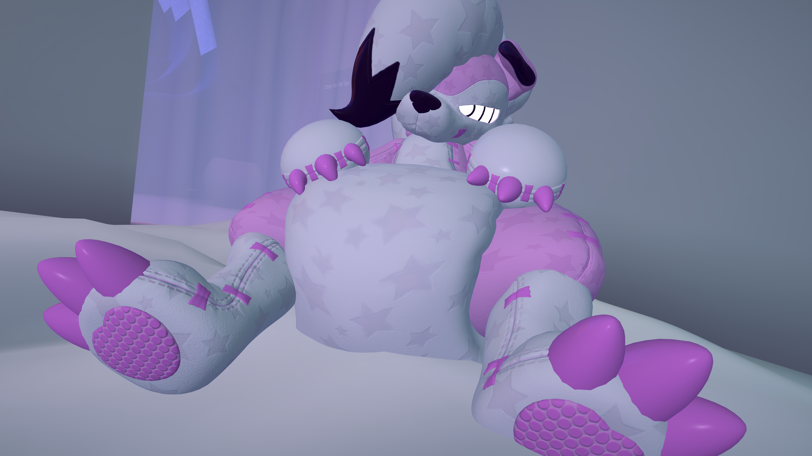 "CushyRoc" - Midnight Lycanroc Critter Texture Pack