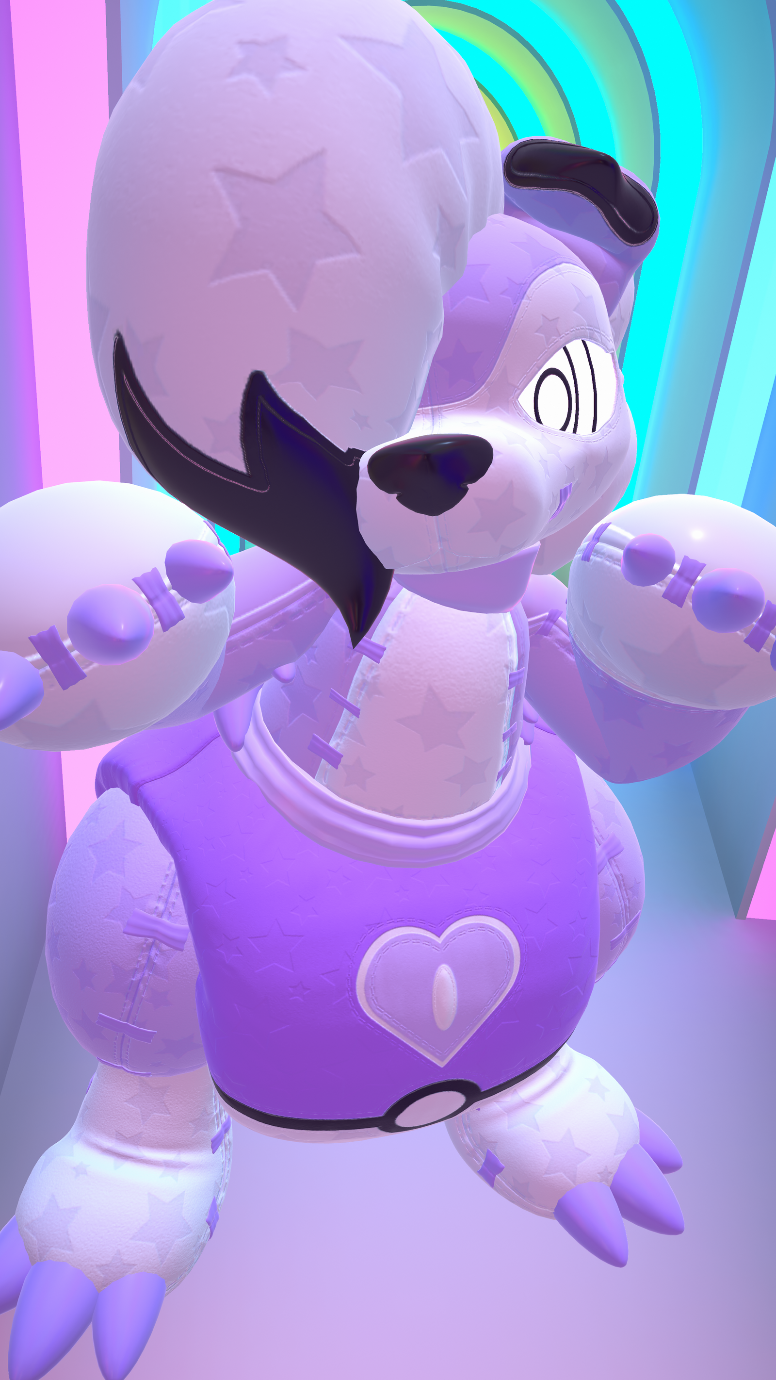 "CushyRoc" - Midnight Lycanroc Critter Texture Pack