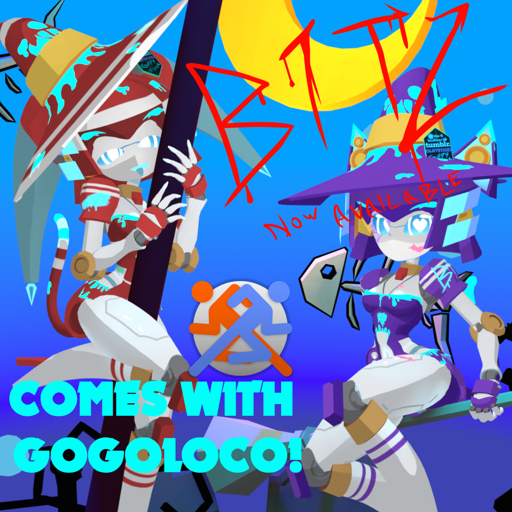 Bitz | Robot Girl VRChat avatar
