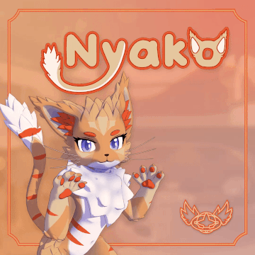 Nyako | VRChat Furry Kemono Avatar base