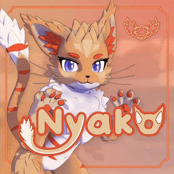 Nyako | VRChat Furry Kemono Avatar base
