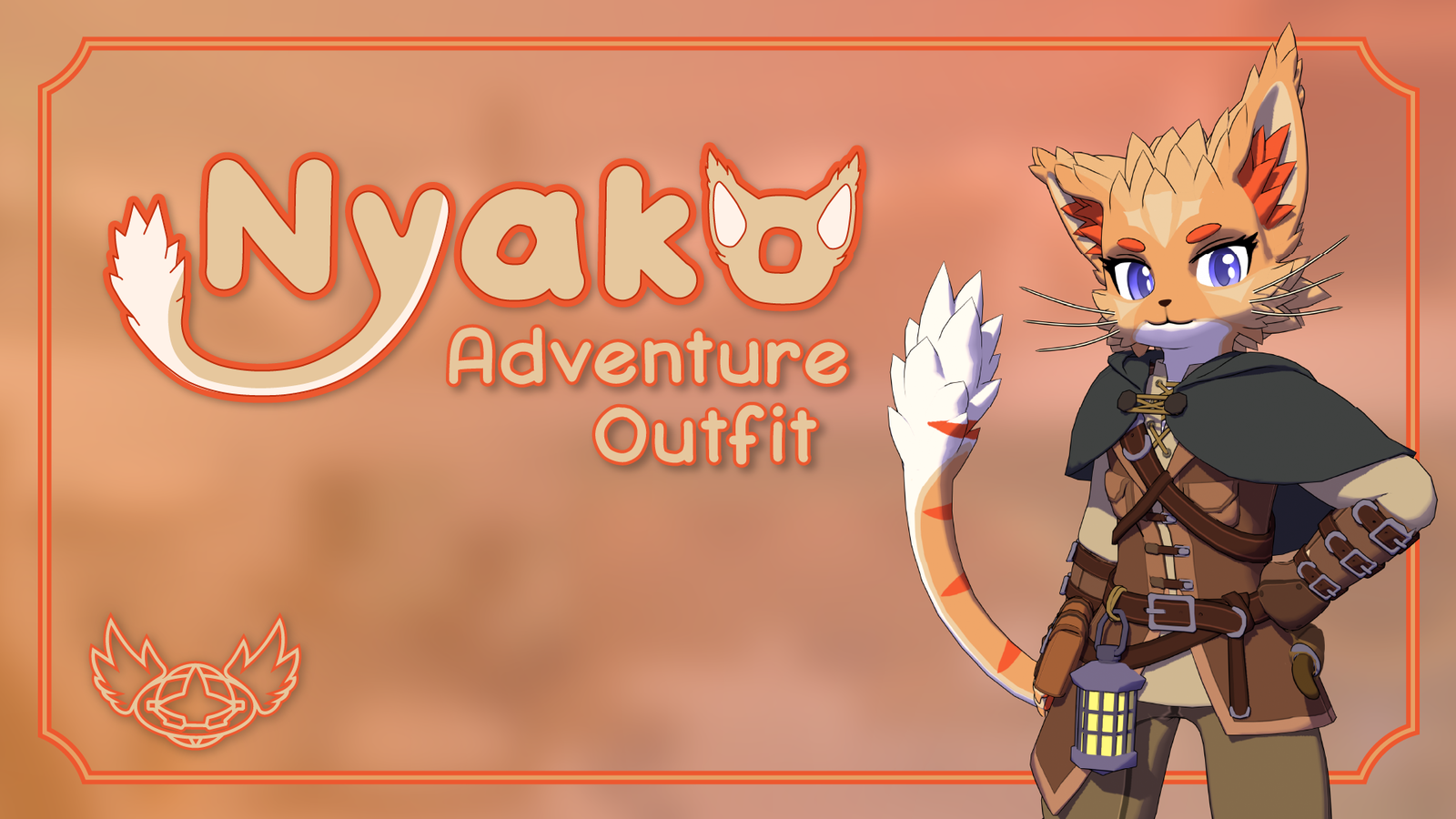 Adventurer Outfit for Nyako | VRChat Clothing Addon