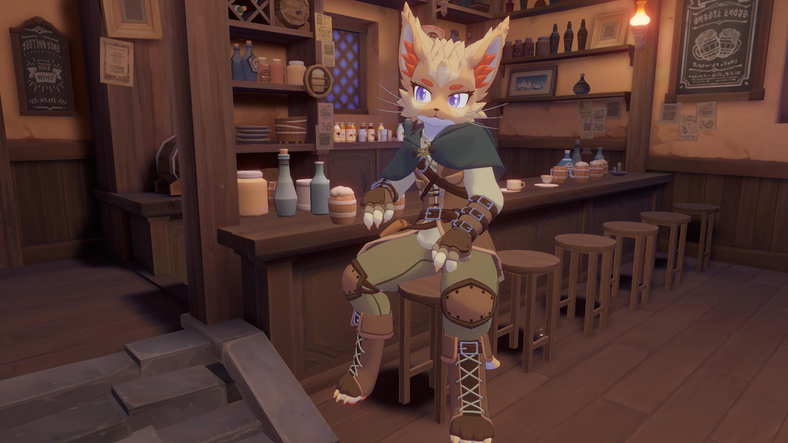 Adventurer Outfit for Nyako | VRChat Clothing Addon