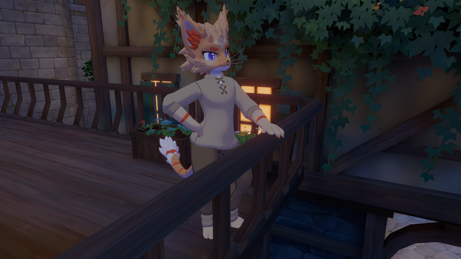 Adventurer Outfit for Nyako | VRChat Clothing Addon