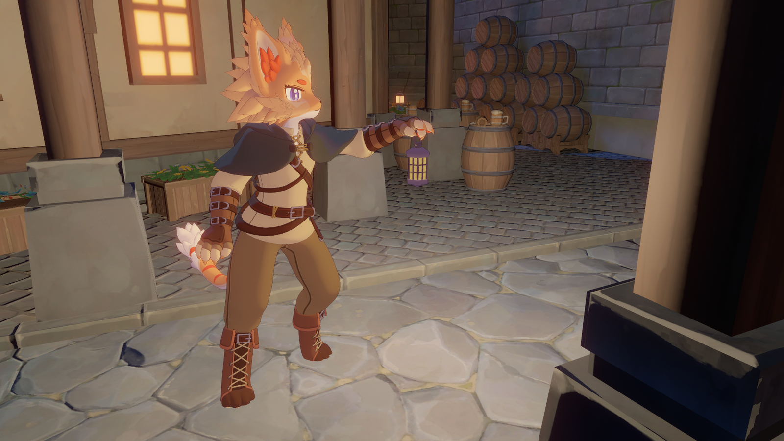 Adventurer Outfit for Nyako | VRChat Clothing Addon